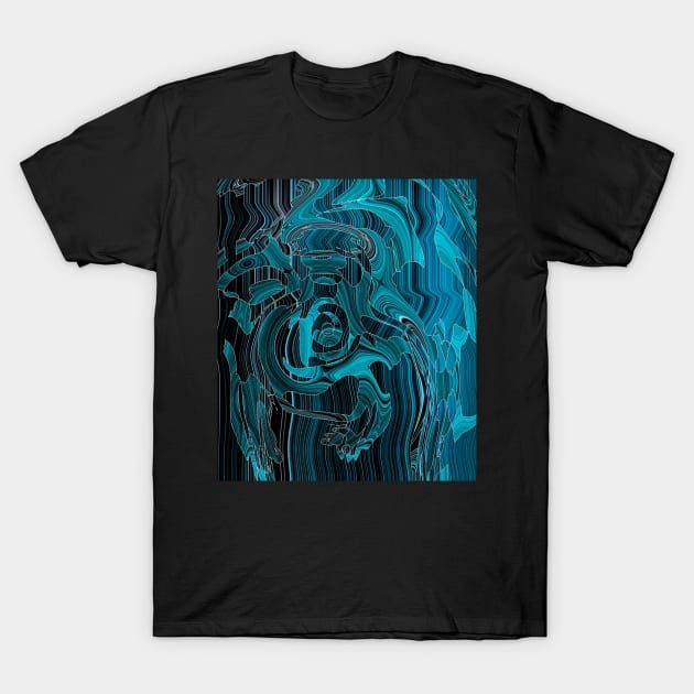 Digital abstract art 3.2 T-Shirt by EpiPri